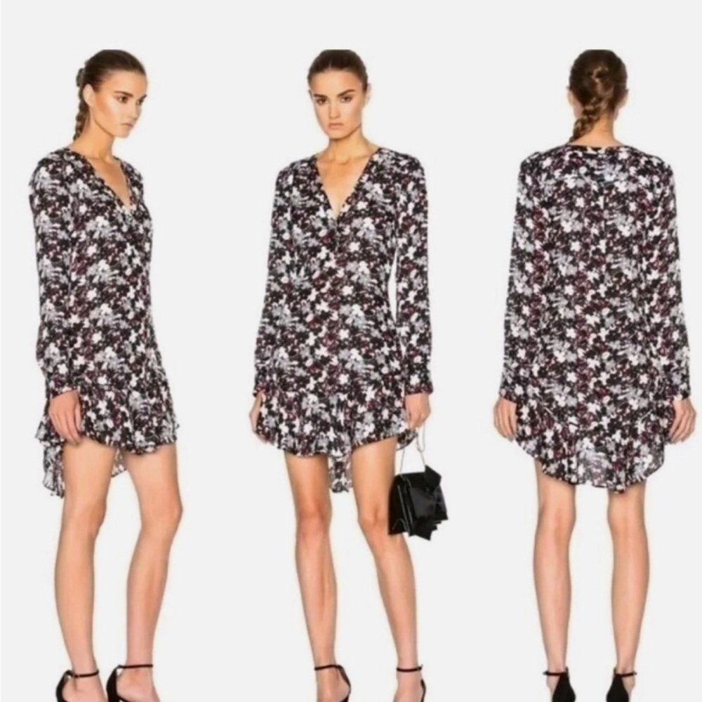 Veronica Beard 100% silk mini dress size 2 ** damaged**
